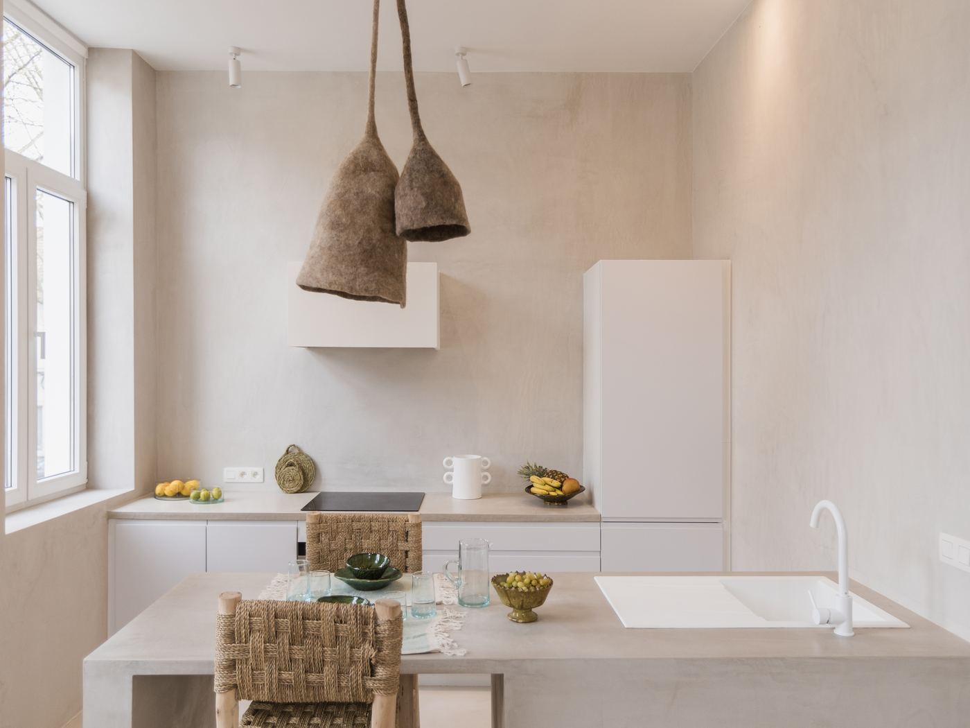 Keuken in microtopping, keuken op maat in Antwerpen door Cervano